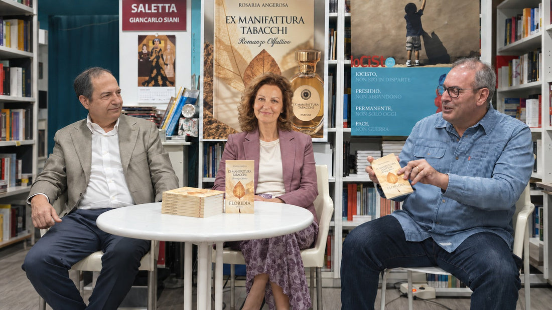 EX MANIFATTURA TABACCHI alla LIBRERIA  IoCiSto: il racconto incontra il profumo
