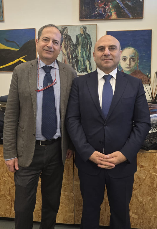 Napoli e Baku: Un Ponte di Essenze e Artigianato. Floridia Incontra l'Ambasciatore dell'Azerbaigian